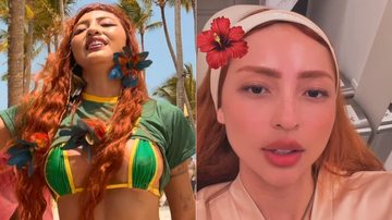 Ruivinha de Marte rebateu críticas por dançar o Créu em praia de Punta Cana