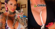 Sabrina Boing Boing viralizou ao mostrar seus pets em vídeo - Foto: Reprodução/ Instagram@sabrinaboingboingoficial