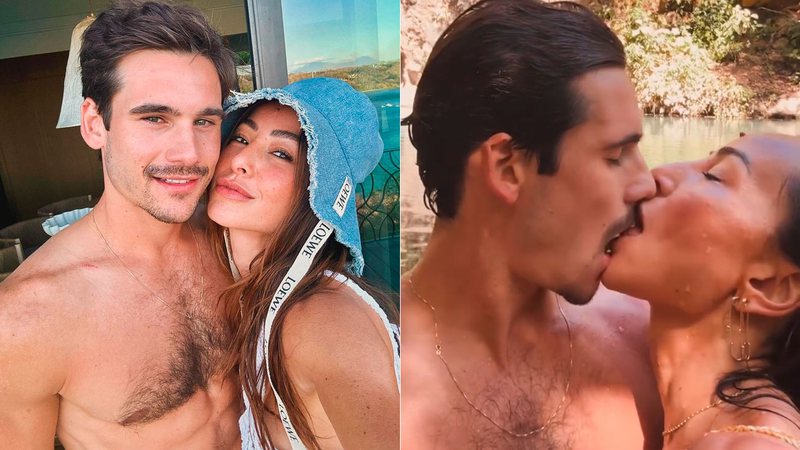 Sabrina Sato mostrou beijo e se declarou para Nicolas Prattes nas redes sociais - Foto: Reprodução/ @sabrinasato