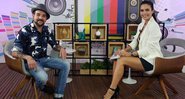Sander Mecca é entrevistado por Daniela Albuquerque nesta quinta (27/01) - Foto: Reprodução / RedeTV!