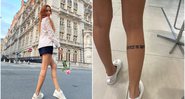 Scheila Santos homenageou a rainha Elizabeth II com uma tatuagem - Foto: Reprodução / Instagram
