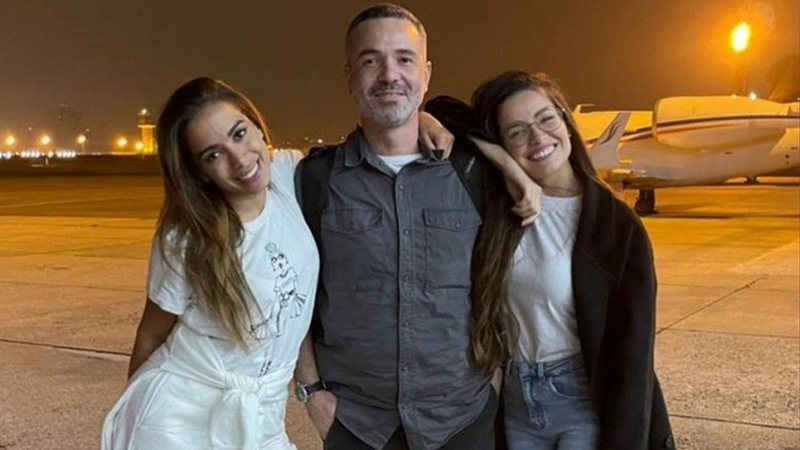 Anitta, Ricardo Vieira e Juliette Freire - Reprodução/Instagram