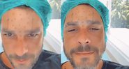 Diego Grossi revelou botox em seu Instagram e mostrou momento do procedimento - Reprodução/Instagram