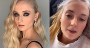 Sophie Turner publicou vídeo fazendo desabafo e disse que usou máscara durante o parto - Reprodução/Instagram