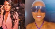 MC Rebecca radicalizou e decidiu mudar o visual cortando os cachos e platinando o cabelo - Reprodução/Instagram