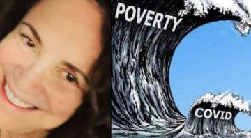Atriz foi atacada ao comparar onda de Covid-19 com pobreza - Reprodução/Instagram