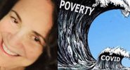 Atriz foi atacada ao comparar onda de Covid-19 com pobreza - Reprodução/Instagram