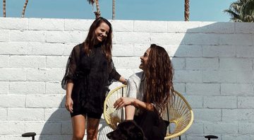 Bianca usou seu Instagram para compartilhar uma sequência de fotos ao lado da namorada Alice Braga - Reprodução/Instagram/Wendy Andrade