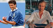 Pai de Mattheus, Bebeto, fez o 'embala-neném' ao comemorar a vitória do Brasil por 3 a 2 sobre a Holanda, nos EUA - Reprodução/Youtube/Instagram