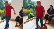 Renato Aragão publicou vídeo dançando comemorando a chegada do fim de semana - Reprodução/Instagram
