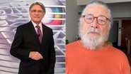 Sérgio Chapelin contou que usa barba e cabelão como disfarce - Foto: TV Globo/ Fantástico