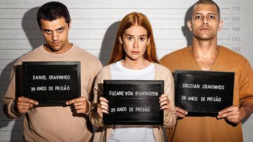 Felipe Simas, Marina Ruy Barbosa e Kelner Macêdo na série 'Tremembé'