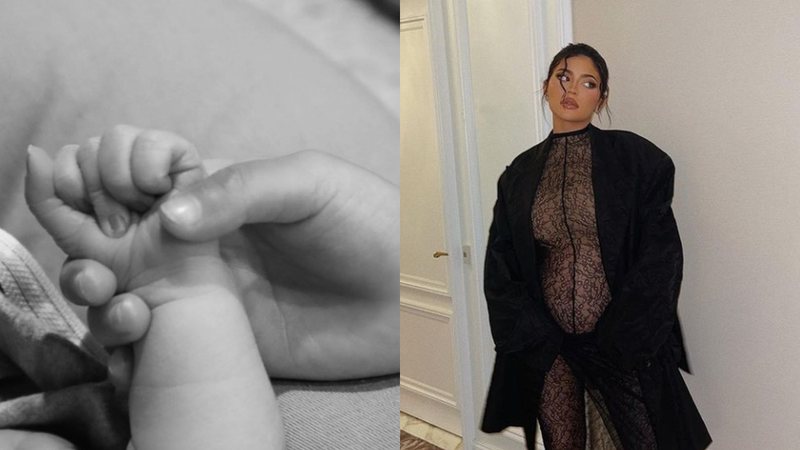 Kris Jenner repostou foto de sua filha e demonstrou emoção com a chegada de mais um neto - Foto: Reprodução / Instagram