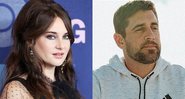 Shailene Woodley e Aaron Rodgers - Reprodução/Instagram@shailenewoodley, @aaronrodgers12