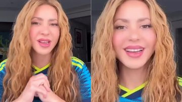 Shakira elogiou seleção da Colômbia após eliminação da Copa do Mundo