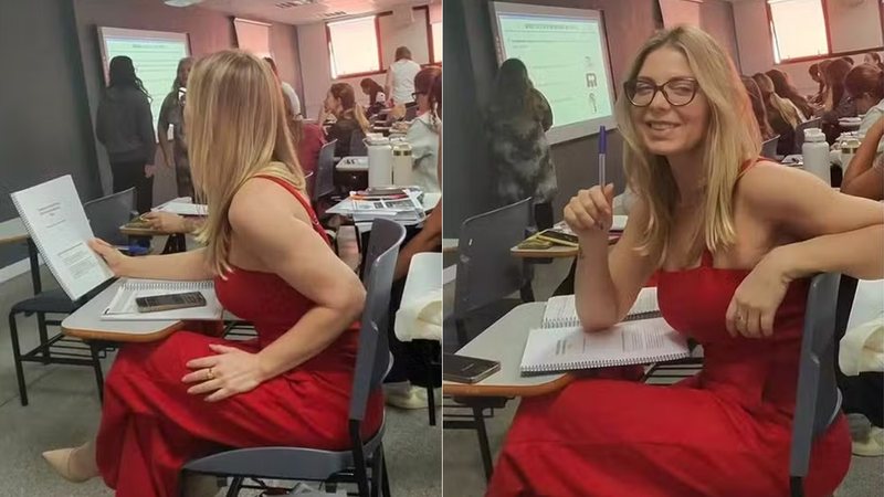 Sheila Mello voltou para a faculdade de psicologia