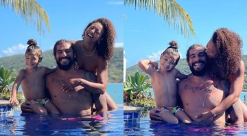 Sheron Menezzes e Saulo Camelo se casaram recentemente e aproveitam dias em Búzios, cidade da Região dos Lagos do Rio de Janeiro - Foto: Reprodução / Instagram