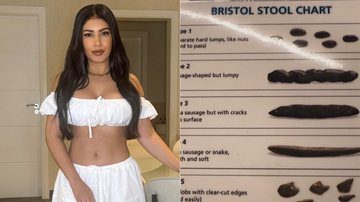 Simaria revelou detalhe de sua saúde intestinal em vídeo