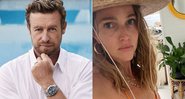 Simon Baker e Laura May Gibbs - Foto: Reprodução / Instagram @snappytoes @lauramay_