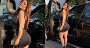 Simony posa ao lado de carro e chama atenção nas redes sociais - Foto: Reprodução / Instagram @simonycantora