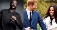 Rapper revelou amizade com irmãos da realeza após descobrir que eles gostam de sua música - Reprodução / Instagram @snoopdogg @sussexroyal