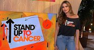 Sofia Vergara em participação no programa Stand Up to Cancer - Foto: Reprodução / Instagram
