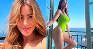 Sofia Vergara exibiu a boa forma de maiô durante aniversário - Foto: Reprodução/ Instagram@sofiavergara