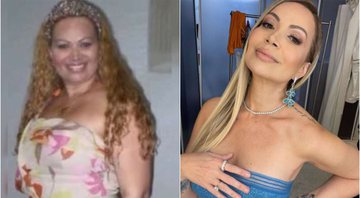Solange Almeida mostra fotos do passado e relembra ofensas que recebia por causa do peso - Foto: Reprodução / Instagram