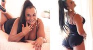 Atriz se separou de Jamerson Andrade em 2021 - Foto: Reprodução / Instagram @solangecouto