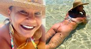 Solange Couto posou de fio dental aos 64 anos e recebeu elogios - Foto: Reprodução/ Instagram@solangecouto