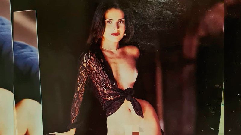 Solange Gomes, aos 22 anos, em foto de seu ensaio para a Playboy - Foto: Reprodução/ Instagram@gomessolange