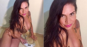 Solange Gomes contou que tem caso de amor e ódio com a balança - Foto: Reprodução/ Instagram