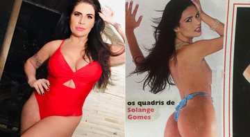 Solange Gomes lembrou foto para a Playboy e falou sobre rótulo de símbolo sexual - Foto: Reprodução/ Instagram