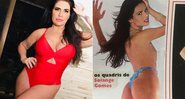 Solange Gomes lembrou foto para a Playboy e falou sobre rótulo de símbolo sexual - Foto: Reprodução/ Instagram