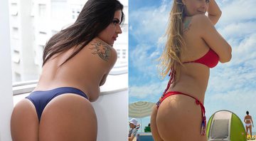 Solange Gomes e Nana Gouvêa exibiram suas curvas e receberam elogios de seus admiradores - Foto: Reprodução/ Instagram