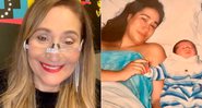 Sonia Abrão postou foto feita há 28 anos para homenagear o filho - Foto: Reprodução/ Instagram@soniaabrao