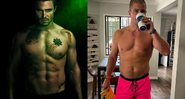 Stephen rebateu críticas em publicação e afirmou estar em boa forma - Reprodução/Instagram/@stephenamell/CW