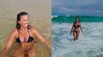 Suzana Alves posa de biquíni em praia no Rio de Janeiro - Foto: Reprodução / Instagram