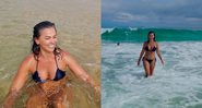 Suzana Alves posa de biquíni em praia no Rio de Janeiro - Foto: Reprodução / Instagram