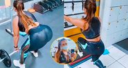 Suzana Simonet mostrou treino de pernas, coxa e bumbum - Foto: Reprodução/ Instagram@suzana.simonet