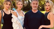 Sylvester Stallone é pai de Sophia, Sistine e Scarlett Stallone - Reprodução / Instagram