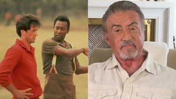 Sylvester Stallone contou que quebrou o dedinho ao tentar pegar chute de Pelé