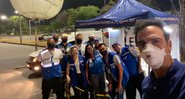 Tadeu Schmidt foi parado por blitz da Lei Seca ao voltar para casa - Foto: Reprodução/ Instagram@tadeuschmidt