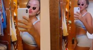 Talita revelou, recentemente, que esperou 15 dias para poder dar o primeiro banho na filha - Reprodução/Instagram