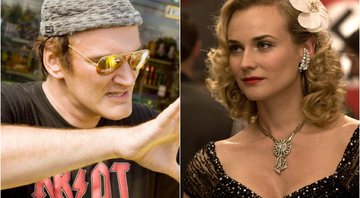 Quentin Tarantino e Diane Krueger: atriz disse que o diretor guarda mágoas - Foto: Reprodução