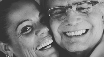 Mocita Fagundes e o sogro, Tarcísio Meira - Foto: Reprodução / Instagram