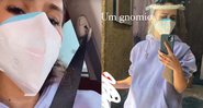 Tatá Werneck fala sobre o uso de três máscaras em seu Instagram - Foto: Reprodução / Instagram @tatawerneck