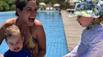 Thaís Fersoza sempre compartilha momentos ao lado dos filhos no Instagram - Reprodução/Instagram
