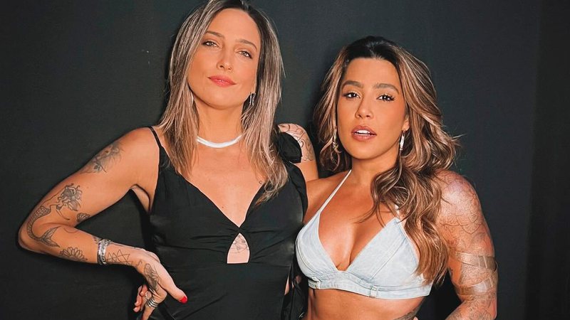 Tati Dias se declarou para Lauana Prado nas redes sociais - Foto: Reprodução/ Instagram@tatiidias