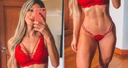 Tatiele Polyana exibiu o corpo sarado de lingerie e recebeu muitos elogios na web - Foto: Reprodução/ Instagram